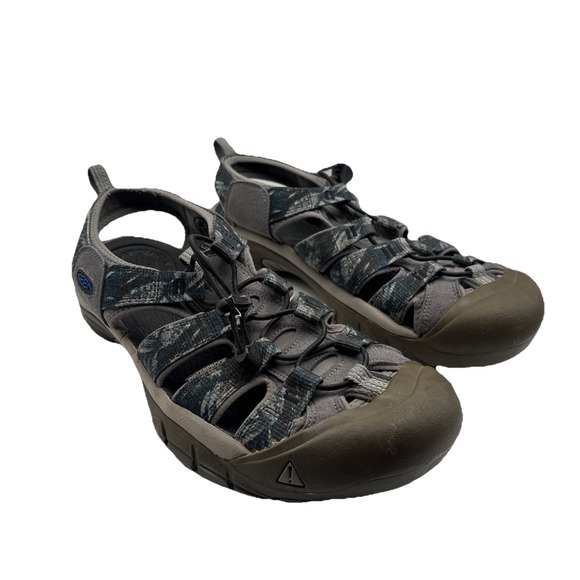 Keen Other - KEEN Men's Newport H2 Closed Toe Water Sandals, Midnight Navy/Neutral Gray, 12 M